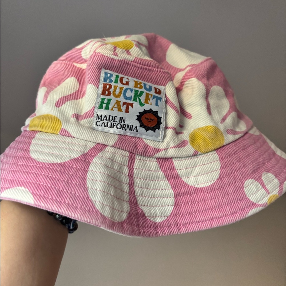 Big Bud Press Pink Lazy Daisy Bucket Hat